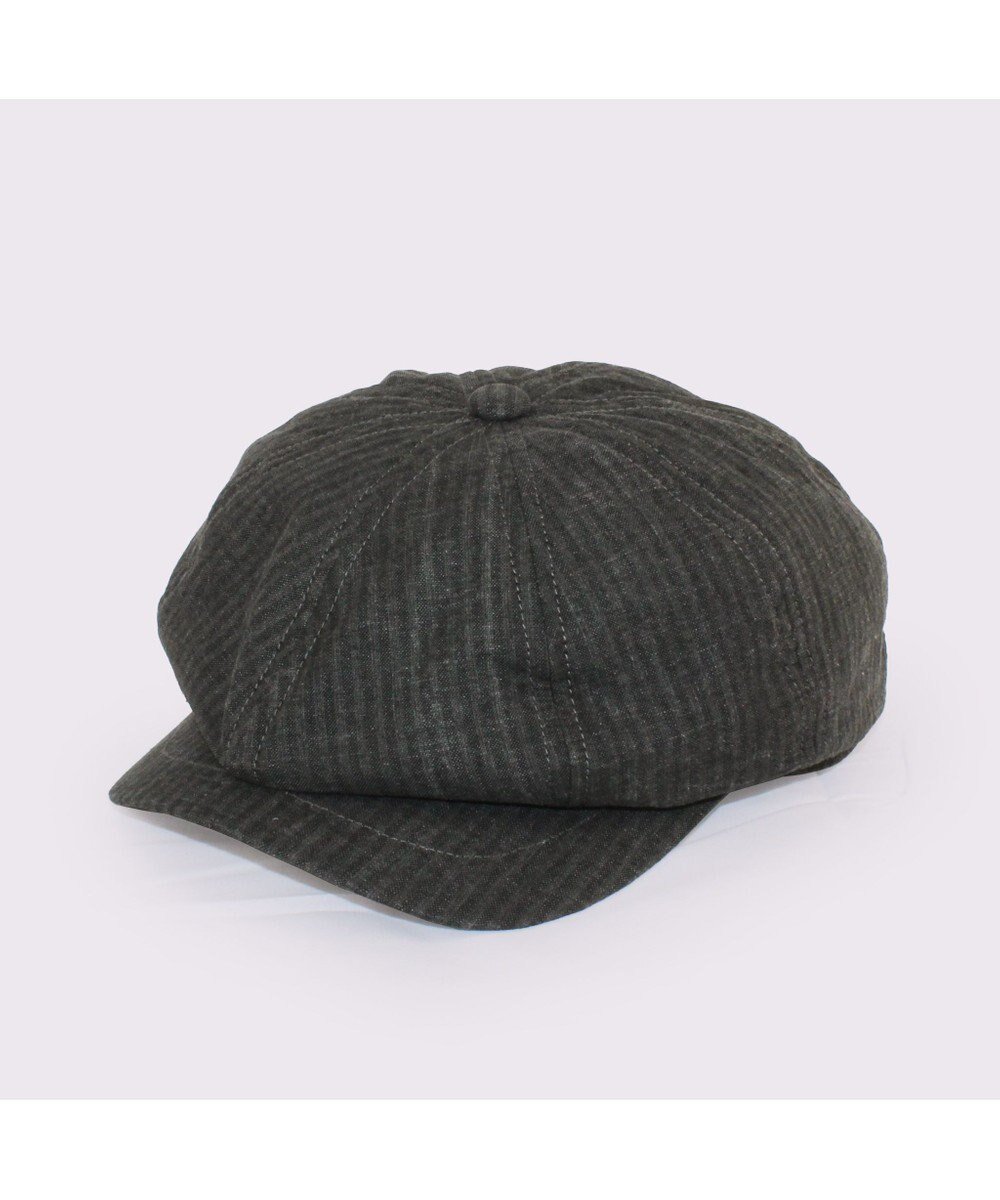【アトレナ/ATRENA】のBLACK&INDIGO NEWSBOY インテリア・キッズ・メンズ・レディースファッション・服の通販 founy(ファニー) 　ファッション　Fashion　レディースファッション　Fashion for Women　キャップ&ハット　Hats & Caps　インディゴ　Indigo Denim　キャスケット　Casquette, Newsboy Cap　ストライプ　Stripe, Striped Pattern　ベーシック　Basic, Essential　帽子　Hat, Headwear　ブラック|ID: prp329100004861078 ipo3291000000036006879
