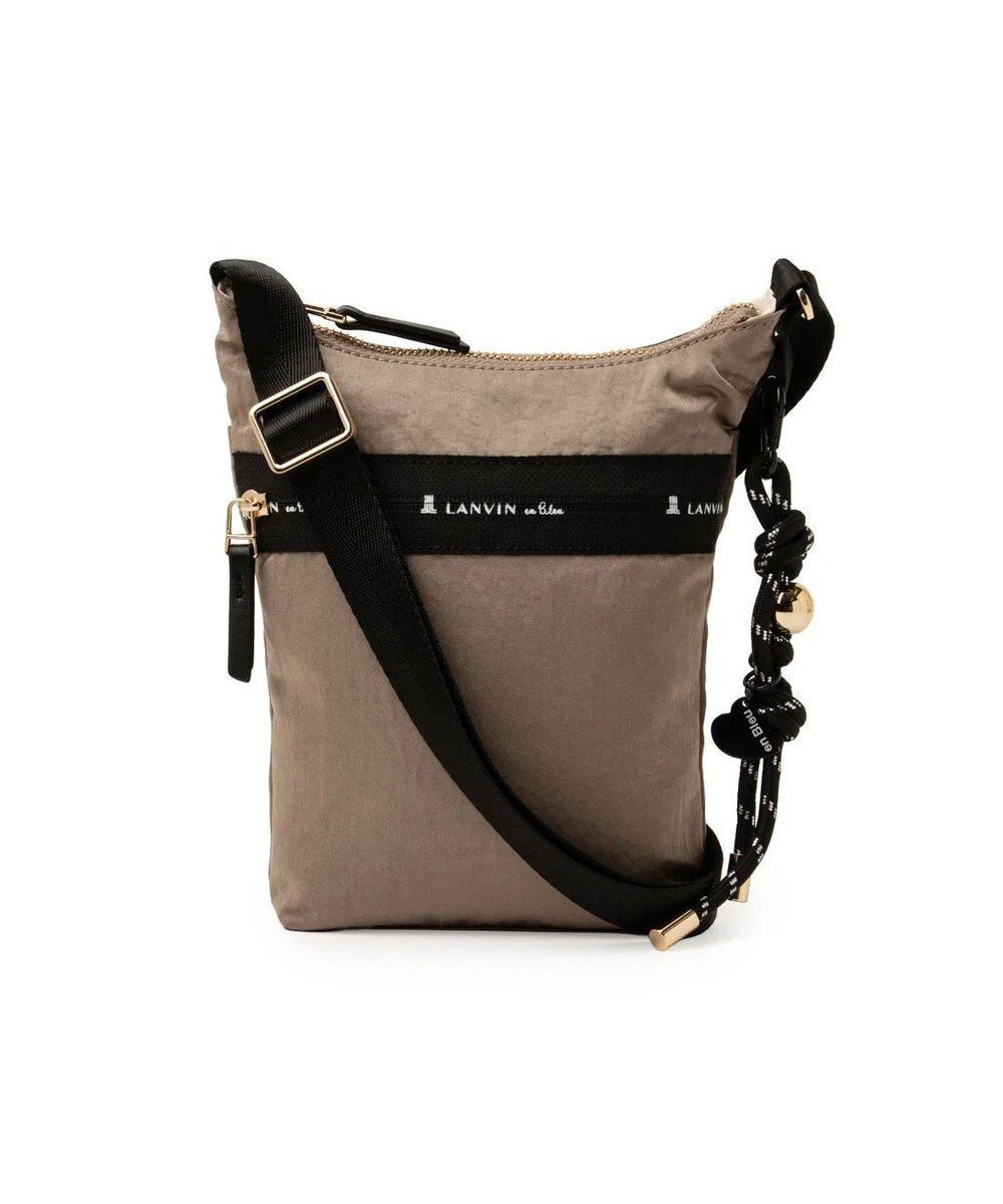 【ランバン オン ブルー/LANVIN en Bleu】のトゥリズム ミニショルダーバッグ インテリア・キッズ・メンズ・レディースファッション・服の通販 founy(ファニー) 　ファッション　Fashion　レディースファッション　Fashion for Women　バッグ　Bags　コンパクト　Compact, Small Size　スマート　Smart, Elegant　プリント　Print, Printed Pattern　ポケット　Pocket, Pocket Detail　エレガント 上品　Elegant　旅行　Travel　財布　Wallet, Purse　ベージュ|ID: prp329100004861108 ipo3291000000036007353