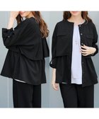 【ティアクラッセ/Tiaclasse】のドロストレイヤーブルゾン ブラック|ID: prp329100004861141 ipo3291000000036008319