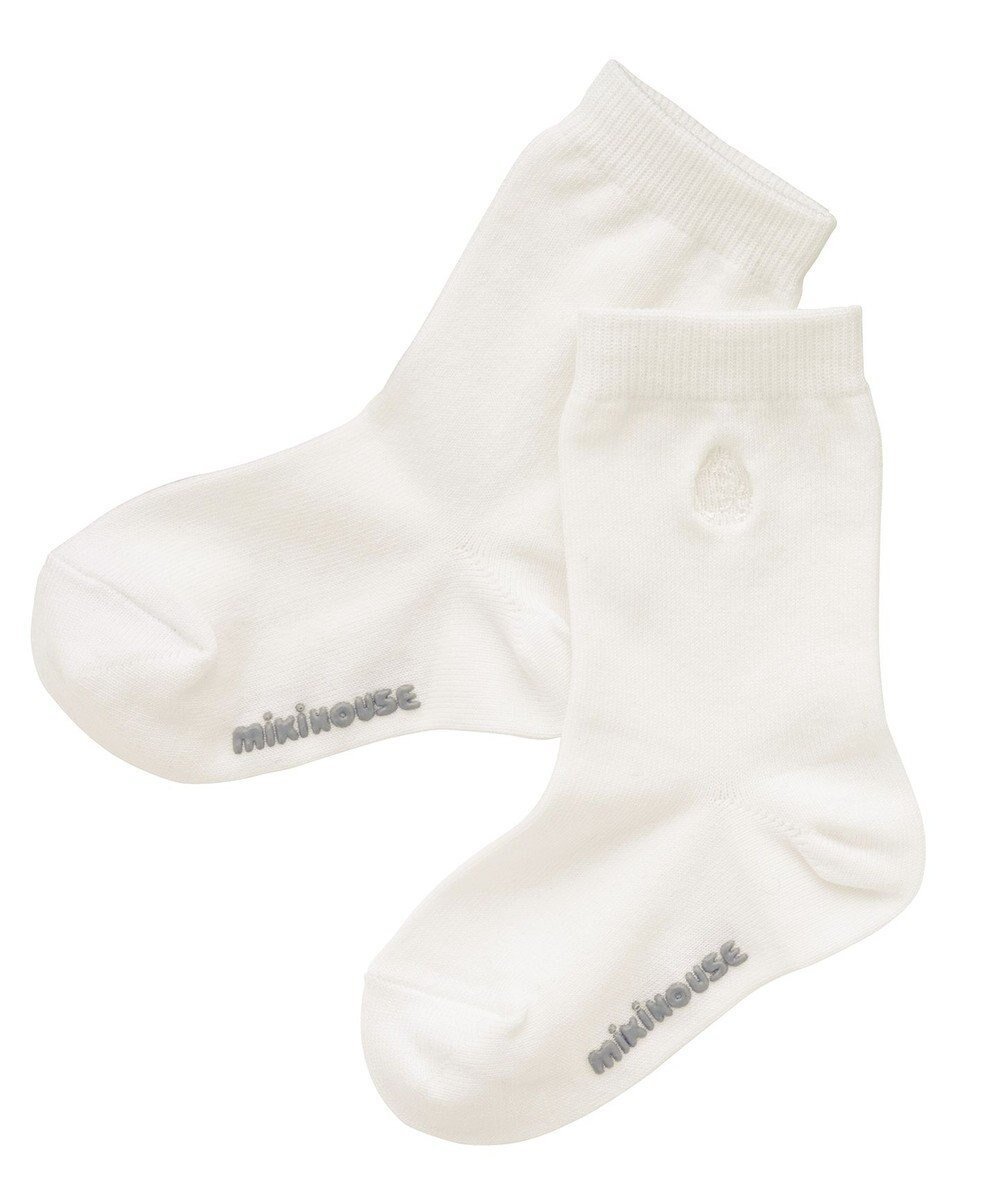 【ミキハウスホットビスケッツ/MIKI HOUSE HOT BISCUITS / KIDS】の【ミキハウス】【13-24cm】 クルーソックス 人気、トレンドファッション・服の通販 founy(ファニー) 　ファッション　Fashion　キッズファッション　Fashion for Kids　ソックス　Socks, Hosiery　フォーマル　Formal, Dressy　エレガント 上品　Elegant　入学式　Entrance Ceremony　結婚式　Wedding　 other-1|ID: prp329100004861360 ipo3291000000036029248