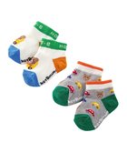 【ミキハウスホットビスケッツ/MIKI HOUSE HOT BISCUITS / KIDS】の【9-19cm / 靴下2足セット】ローカット ソックスパック2足セット 人気、トレンドファッション・服の通販 founy(ファニー) ファッション Fashion キッズファッション Fashion for Kids ソックス Socks, Hosiery ベビー Baby, Babywear A/W・秋冬 Autumn/Winter S/S・春夏 SS, Spring/Summer, Warm Season おすすめ Recommended / Our Picks 夏 Summer ギフト プレゼント Gift / Present thumbnail マルチカラー|ID: prp329100004861364 ipo3291000000036029316