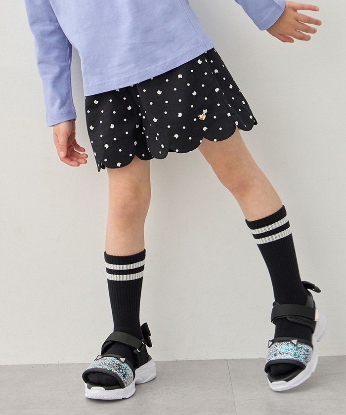 【エニィ/ANY / KIDS】の【洗濯機可能】スカラップショートパンツ インテリア・キッズ・メンズ・レディースファッション・服の通販 founy(ファニー) https://founy.com/ ファッション Fashion キッズファッション Fashion for Kids ボトムス Bottoms ショート Short, Short Length スカラップ Scallop, Scalloped Edge プレート Plate, Dish ポケット Pocket, Pocket Detail ロング Long, Long-Length 夏 Summer 春 Spring S/S・春夏 SS, Spring/Summer, Warm Season 無地 Plain, Solid Color |ID: prp329100004861372 ipo3291000000036029434