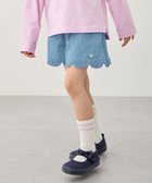【エニィ/ANY / KIDS】の【洗濯機可能】スカラップショートパンツ 人気、トレンドファッション・服の通販 founy(ファニー) ファッション Fashion キッズファッション Fashion for Kids ボトムス Bottoms ショート Short, Short Length スカラップ Scallop, Scalloped Edge プレート Plate, Dish ポケット Pocket, Pocket Detail ロング Long, Long-Length 夏 Summer 春 Spring S/S・春夏 SS, Spring/Summer, Warm Season 無地 Plain, Solid Color thumbnail インディゴ|ID: prp329100004861372 ipo3291000000036029441