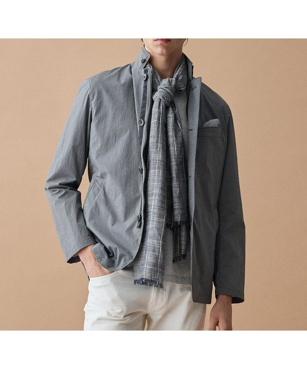 【ジョセフ アブード/JOSEPH ABBOUD / MEN】の【軽量/ストレッチ】アクティブレジャー ジャケット インテリア・キッズ・メンズ・レディースファッション・服の通販 founy(ファニー) ファッション Fashion メンズファッション Fashion for Men アウター Men's Coats Outerwear ブルゾンジャケット / カジュアルアウター Bomber Jackets & Blousons 春 Spring 軽量 Lightweight, Ultra Light ジャケット Jacket, Outerwear ストライプ Stripe, Striped Pattern ストレッチ Stretch, Stretchy Fabric ブルゾン Blouson, Bomber Jacket ポケット Pocket, Pocket Detail リップ Lip, Lip Motif S/S・春夏 SS, Spring/Summer, Warm Season おすすめ Recommended / Our Picks 夏 Summer 旅行 Travel ライトグレー系|ID: prp329100004861386 ipo3291000000036029639