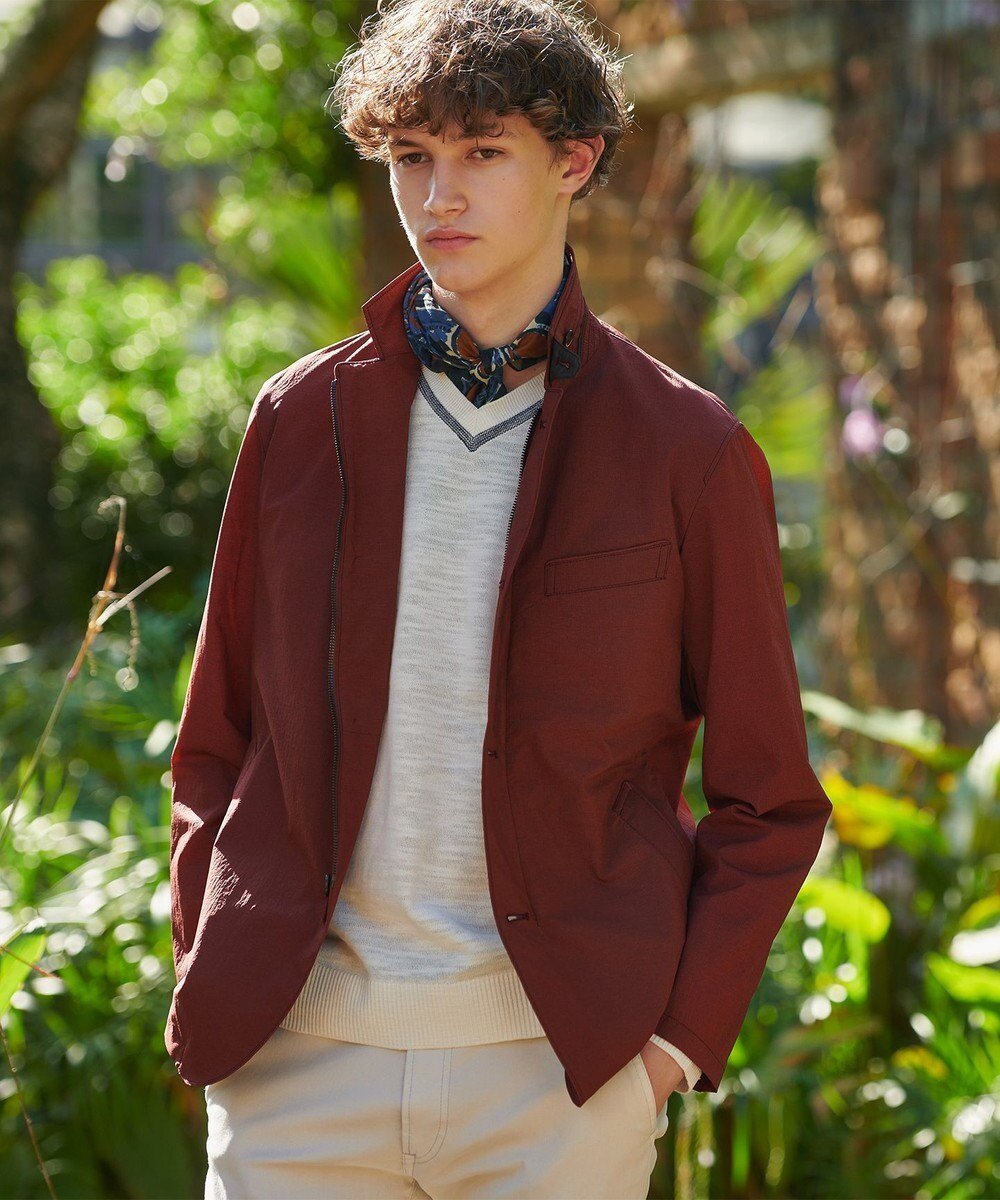 【ジョセフ アブード/JOSEPH ABBOUD / MEN】の【軽量/ストレッチ】アクティブレジャー ジャケット インテリア・キッズ・メンズ・レディースファッション・服の通販 founy(ファニー) ファッション Fashion メンズファッション Fashion for Men アウター Men's Coats Outerwear ブルゾンジャケット / カジュアルアウター Bomber Jackets & Blousons 春 Spring 軽量 Lightweight, Ultra Light ジャケット Jacket, Outerwear ストライプ Stripe, Striped Pattern ストレッチ Stretch, Stretchy Fabric ブルゾン Blouson, Bomber Jacket ポケット Pocket, Pocket Detail リップ Lip, Lip Motif S/S・春夏 SS, Spring/Summer, Warm Season おすすめ Recommended / Our Picks 夏 Summer 旅行 Travel オレンジ系|ID: prp329100004861386 ipo3291000000036029641