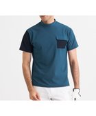 【23区 ゴルフ/23区GOLF / MEN】の【MEN】AIR TOOLライト モックネック 人気、トレンドファッション・服の通販 founy(ファニー) ファッション Fashion メンズファッション Fashion for Men トップス・カットソー Cut & Sew Tops 春 Spring 軽量 Lightweight, Ultra Light スウェット / スエット Sweatshirt, Sweatwear ストレッチ Stretch, Stretchy Fabric ブロック Block, Solid Block Pattern ポケット Pocket, Pocket Detail メッシュ Mesh, Net Fabric モックネック Mock Neck, Short Turtleneck S/S・春夏 SS, Spring/Summer, Warm Season 夏 Summer エレガント 上品 Elegant thumbnail ダルブルー系|ID: prp329100004861392 ipo3291000000036029760