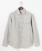 【ジョセフ アブード/JOSEPH ABBOUD / MEN】の【2WAY】 リバーシブルシャツ 人気、トレンドファッション・服の通販 founy(ファニー) ファッション Fashion メンズファッション Fashion for Men トップス・カットソー Cut & Sew Tops メンズシャツ Shirts 春 Spring カットソー Cut and Sewn Top シャンブレー Chambray, Denim-Like Fabric ストライプ Stripe, Striped Pattern ドット Polka Dot, Dot Pattern 定番 Standard, Basic Item 無地 Plain, Solid Color リバーシブル Reversible, Two-Sided ワイヤー Wire, Wired Bra S/S・春夏 SS, Spring/Summer, Warm Season おすすめ Recommended / Our Picks 夏 Summer thumbnail ライトグレー系|ID: prp329100004861400 ipo3291000000036029958