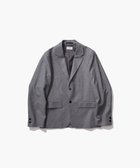 【エイトン/ATON】のMERINO COLLEGE FLANNEL テーラードジャケット - UNISEX 人気、トレンドファッション・服の通販 founy(ファニー) ファッション Fashion レディースファッション Fashion for Women アウター Coat / Outerwear Collection レディースジャケット・軽アウター Jackets テーラードジャケット / 通勤・きれいめスタイル Tailored Jackets & Blazers ユニセックス Unisex, Genderless キュプラ Cupro, Eco Fabric ジャケット Jacket, Outerwear スタンダード Standard, Basic ドレープ Drape, Draping Fabric フォーマル Formal, Dressy ボックス Boxy, Box Shape A/W・秋冬 Autumn/Winter thumbnail TOP GRAY|ID: prp329100004861401 ipo3291000000036029987