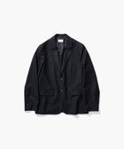 【エイトン/ATON】のMERINO COLLEGE FLANNEL テーラードジャケット - UNISEX 人気、トレンドファッション・服の通販 founy(ファニー) ファッション Fashion レディースファッション Fashion for Women アウター Coat / Outerwear Collection レディースジャケット・軽アウター Jackets テーラードジャケット / 通勤・きれいめスタイル Tailored Jackets & Blazers ユニセックス Unisex, Genderless キュプラ Cupro, Eco Fabric ジャケット Jacket, Outerwear スタンダード Standard, Basic ドレープ Drape, Draping Fabric フォーマル Formal, Dressy ボックス Boxy, Box Shape A/W・秋冬 Autumn/Winter thumbnail BLACK|ID: prp329100004861401 ipo3291000000036029990