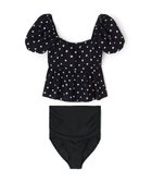 【三愛水着楽園/San-ai Resort】のパフスリーブノンワイヤービキニ 9M 【San-ai Resort(サンアイリゾート)】 人気、トレンドファッション・服の通販 founy(ファニー) ファッション Fashion レディースファッション Fashion for Women 水着 Swimwear レディース水着・ビーチウェア Swimwear & Beachwear アンダー Underwear Essentials ドット Polka Dot, Dot Pattern プリント Print, Printed Pattern ポケット Pocket, Pocket Detail ラップ Wrap, Wrap Design ワイヤー Wire, Wired Bra 夏 Summer S/S・春夏 SS, Spring/Summer, Warm Season 水着 Swimsuit, Swimwear A/W・秋冬 Autumn/Winter thumbnail ブラック|ID: prp329100004861419 ipo3291000000036030337