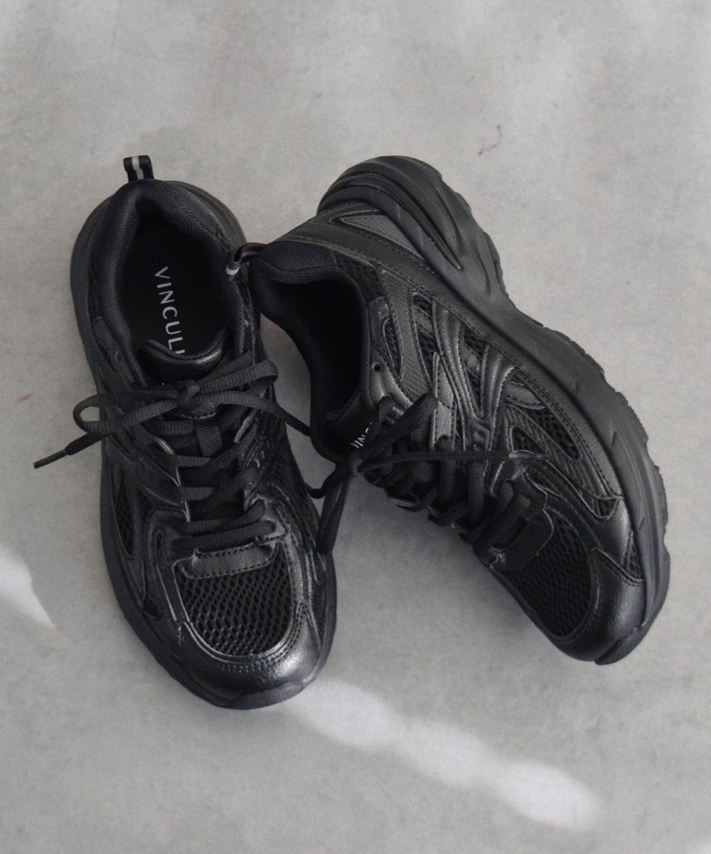 【ブリジット バーキン/Bridget Birkin】の【VINCULUM】レースアップダッドスニーカー 人気、トレンドファッション・服の通販 founy(ファニー) ファッション Fashion レディースファッション Fashion for Women 軽量 Lightweight, Ultra Light シンプル Simple, Minimal スニーカー Sneakers, Trainers レース Lace, Lace Fabric other-1|ID: prp329100004861426 ipo3291000000036030482