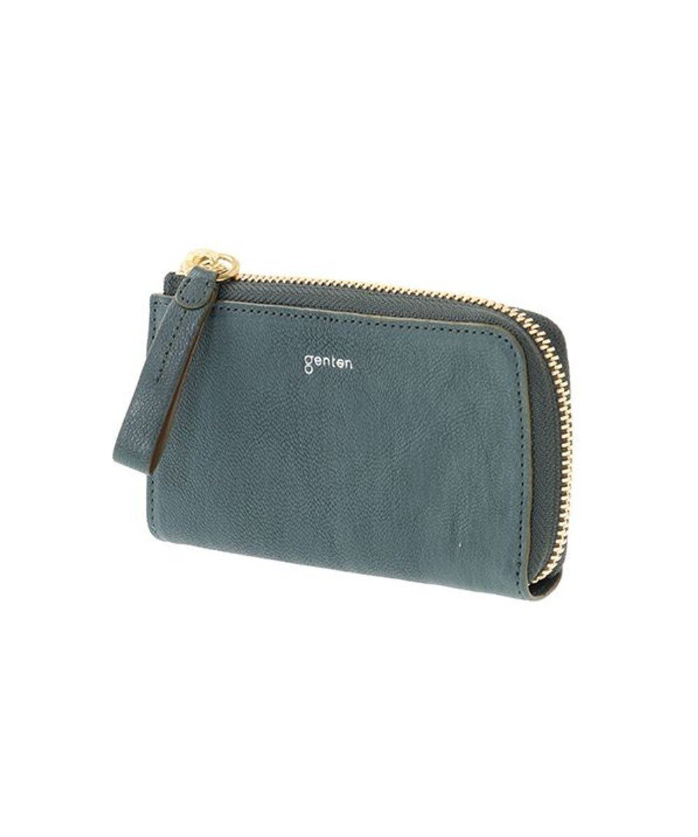 【ゲンテン/genten】のフレスコ キーケース インテリア・キッズ・メンズ・レディースファッション・服の通販 founy(ファニー) 　ファッション　Fashion　レディースファッション　Fashion for Women　ミニ財布・二つ折り財布　Wallets & Card Cases　アクセサリー　Fashion Accessories　イタリア　Italy　インド　Indian Textile　シンプル　Simple, Minimal　財布　Wallet, Purse　エレガント 上品　Elegant　グリーン|ID: prp329100004861429 ipo3291000000036030567