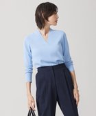 【アイシービー/iCB】の【WEB限定カラーあり・洗える】 シンセティックフルニードル Vネックプルオーバー 人気、トレンドファッション・服の通販 founy(ファニー) ファッション Fashion レディースファッション Fashion for Women トップス・カットソー Cut & Sew Tops ニット Knit Tops & Sweaters カジュアルプルオーバー・ニットトップス Pullovers & Knit Tops / Casual Pullovers Vネックトップス V-Neck Tops / V-Cut Neckline Shirts インナー Innerwear 春 Spring 洗える Machine Washable カーディガン Cardigan, Knitwear 抗菌 Antibacterial, Bacteria-Resistant シンプル Simple, Minimal ジャケット Jacket, Outerwear ストレッチ Stretch, Stretchy Fabric セーター Sweater, Knitwear S/S・春夏 SS, Spring/Summer, Warm Season おすすめ Recommended / Our Picks 夏 Summer 2024年 2024 2024春夏・S/S Spring/Summer 2024 SS24 エレガント 上品 Elegant thumbnail サックスブルー系|ID: prp329100004861432 ipo3291000000036030681
