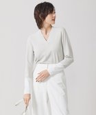 【アイシービー/iCB】の【WEB限定カラーあり・洗える】 シンセティックフルニードル Vネックプルオーバー 人気、トレンドファッション・服の通販 founy(ファニー) ファッション Fashion レディースファッション Fashion for Women トップス・カットソー Cut & Sew Tops ニット Knit Tops & Sweaters カジュアルプルオーバー・ニットトップス Pullovers & Knit Tops / Casual Pullovers Vネックトップス V-Neck Tops / V-Cut Neckline Shirts インナー Innerwear 春 Spring 洗える Machine Washable カーディガン Cardigan, Knitwear 抗菌 Antibacterial, Bacteria-Resistant シンプル Simple, Minimal ジャケット Jacket, Outerwear ストレッチ Stretch, Stretchy Fabric セーター Sweater, Knitwear S/S・春夏 SS, Spring/Summer, Warm Season おすすめ Recommended / Our Picks 夏 Summer 2024年 2024 2024春夏・S/S Spring/Summer 2024 SS24 エレガント 上品 Elegant thumbnail トープ×オフホワイト系|ID: prp329100004861432 ipo3291000000036030692