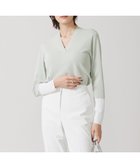 【アイシービー/iCB】の【WEB限定カラーあり・洗える】 シンセティックフルニードル Vネックプルオーバー 人気、トレンドファッション・服の通販 founy(ファニー) ファッション Fashion レディースファッション Fashion for Women トップス・カットソー Cut & Sew Tops ニット Knit Tops & Sweaters カジュアルプルオーバー・ニットトップス Pullovers & Knit Tops / Casual Pullovers Vネックトップス V-Neck Tops / V-Cut Neckline Shirts インナー Innerwear 春 Spring 洗える Machine Washable カーディガン Cardigan, Knitwear 抗菌 Antibacterial, Bacteria-Resistant シンプル Simple, Minimal ジャケット Jacket, Outerwear ストレッチ Stretch, Stretchy Fabric セーター Sweater, Knitwear S/S・春夏 SS, Spring/Summer, Warm Season おすすめ Recommended / Our Picks 夏 Summer 2024年 2024 2024春夏・S/S Spring/Summer 2024 SS24 エレガント 上品 Elegant thumbnail ピスタチオ×オフホワイト系[WEB限定]|ID: prp329100004861432 ipo3291000000036030694