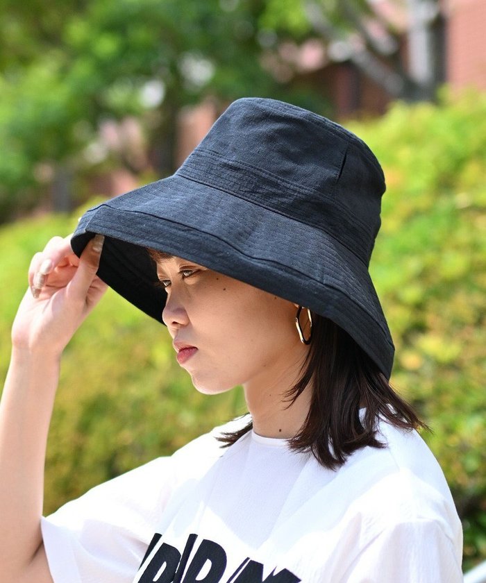 【アトレナ/ATRENA】の体感-10℃コカゲル リネンエッジアップハット インテリア・キッズ・メンズ・レディースファッション・服の通販 founy(ファニー) https://founy.com/ ファッション Fashion レディースファッション Fashion for Women キャップ&ハット Hats & Caps アウトドア Outdoor Clothing 帽子 Hat, Headwear リネン Linen, Linen Fabric ループ Loop, Loop Knit |ID: prp329100004861442 ipo3291000000036030909