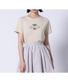 【トッカ/TOCCA】のHALLMARK FLOCKY LOGO TEE Tシャツ 人気、トレンドファッション・服の通販 founy(ファニー) ファッション Fashion レディースファッション Fashion for Women トップス・カットソー Cut & Sew Tops シャツ・ブラウス・オフィスカジュアル Elegant Blouses & Button-Ups ロングTシャツ・Tシャツ Longline T-Shirts & Tees カットソー・ベーシックTシャツ Cut-and-Sewn Tops / Stretch Tees & Basics 2025年 2025 2025春夏・S/S Spring/Summer 2025 SS25 おすすめ Recommended / Our Picks カットソー Cut and Sewn Top トレンド Trend, Trending Now プリント Print, Printed Pattern ベルベット Velvet, Velvety 今季 This Season, Current Season 夏 Summer 定番 Standard, Basic Item 春 Spring S/S・春夏 SS, Spring/Summer, Warm Season thumbnail ベージュ系|ID: prp329100004861444 ipo3291000000036030972