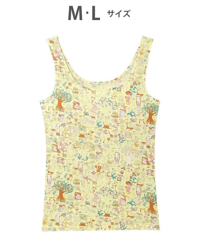 【ツモリチサト スリープ/tsumori chisato SLEEP】のツモリチサト タンクトップ カップ付きインナー 綿100%(パッド受け) UCX533 /ワコール インテリア・キッズ・メンズ・レディースファッション・服の通販 founy(ファニー) https://founy.com/ ファッション Fashion レディースファッション Fashion for Women インナー Innerwear シンプル Simple, Minimal タンク Tank Top, Sleeveless Top パジャマ Pajamas, Sleepwear |ID: prp329100004861451 ipo3291000000036031176