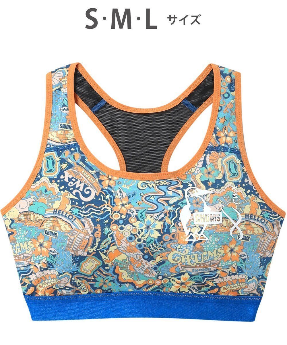 【シーダブリューエックス/CW-X】の【WOMEN】 CW-X 【CHUMS (チャムス)コラボ】 スポーツブラ スポーツゆれケアブラ 【スポーツ時のゆれからバストを守る】 ノンワイヤー トレーニング ジョギング レディース LNY120 /ワコール インテリア・キッズ・メンズ・レディースファッション・服の通販 founy(ファニー) ファッション Fashion レディースファッション Fashion for Women スポーツウェア Functional & Stylish Sportswear アンダー Underwear Essentials コラボ Collaboration, Collab スポーツ Sports, Activewear 定番 Standard, Basic Item ランニング Running, Running Wear, Activewear, Jogging ロング Long, Long-Length ワイヤー Wire, Wired Bra 小旅行 Short Trip ブルー|ID: prp329100004861457 ipo3291000000036031362