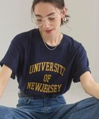 【ウィゴー/WEGO】の【ANGIE VINTAGE】カレッジロゴプリントTee 人気、トレンドファッション・服の通販 founy(ファニー) ファッション Fashion レディースファッション Fashion for Women トップス・カットソー Cut & Sew Tops シャツ・ブラウス・オフィスカジュアル Elegant Blouses & Button-Ups ロングTシャツ・Tシャツ Longline T-Shirts & Tees カットソー・ベーシックTシャツ Cut-and-Sewn Tops / Stretch Tees & Basics 春 Spring カットソー Cut and Sewn Top ショルダー Shoulder, Shoulder Strap シンプル Simple, Minimal トレンド Trend, Trending Now ドロップ Drop Shoulder, Dropped Style プリント Print, Printed Pattern S/S・春夏 SS, Spring/Summer, Warm Season 夏 Summer thumbnail ネイビー|ID: prp329100004861460 ipo3291000000036031529