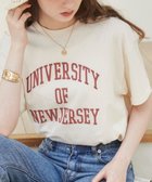 【ウィゴー/WEGO】の【ANGIE VINTAGE】カレッジロゴプリントTee 人気、トレンドファッション・服の通販 founy(ファニー) ファッション Fashion レディースファッション Fashion for Women トップス・カットソー Cut & Sew Tops シャツ・ブラウス・オフィスカジュアル Elegant Blouses & Button-Ups ロングTシャツ・Tシャツ Longline T-Shirts & Tees カットソー・ベーシックTシャツ Cut-and-Sewn Tops / Stretch Tees & Basics 春 Spring カットソー Cut and Sewn Top ショルダー Shoulder, Shoulder Strap シンプル Simple, Minimal トレンド Trend, Trending Now ドロップ Drop Shoulder, Dropped Style プリント Print, Printed Pattern S/S・春夏 SS, Spring/Summer, Warm Season 夏 Summer thumbnail ベージュその他|ID: prp329100004861460 ipo3291000000036031536