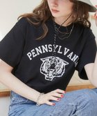 【ウィゴー/WEGO】の【ANGIE VINTAGE】カレッジロゴプリントTee 人気、トレンドファッション・服の通販 founy(ファニー) ファッション Fashion レディースファッション Fashion for Women トップス・カットソー Cut & Sew Tops シャツ・ブラウス・オフィスカジュアル Elegant Blouses & Button-Ups ロングTシャツ・Tシャツ Longline T-Shirts & Tees カットソー・ベーシックTシャツ Cut-and-Sewn Tops / Stretch Tees & Basics 春 Spring カットソー Cut and Sewn Top ショルダー Shoulder, Shoulder Strap シンプル Simple, Minimal トレンド Trend, Trending Now ドロップ Drop Shoulder, Dropped Style プリント Print, Printed Pattern S/S・春夏 SS, Spring/Summer, Warm Season 夏 Summer thumbnail ブラックその他|ID: prp329100004861460 ipo3291000000036031555