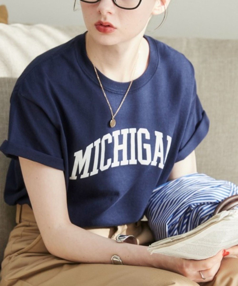 【ウィゴー/WEGO】の【ANGIE VINTAGE】カレッジロゴプリントTee インテリア・キッズ・メンズ・レディースファッション・服の通販 founy(ファニー) ファッション Fashion レディースファッション Fashion for Women トップス・カットソー Cut & Sew Tops シャツ・ブラウス・オフィスカジュアル Elegant Blouses & Button-Ups ロングTシャツ・Tシャツ Longline T-Shirts & Tees カットソー・ベーシックTシャツ Cut-and-Sewn Tops / Stretch Tees & Basics 春 Spring カットソー Cut and Sewn Top ショルダー Shoulder, Shoulder Strap シンプル Simple, Minimal トレンド Trend, Trending Now ドロップ Drop Shoulder, Dropped Style プリント Print, Printed Pattern S/S・春夏 SS, Spring/Summer, Warm Season 夏 Summer 柄3|ID: prp329100004861460 ipo3291000000036031562
