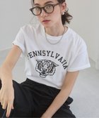【ウィゴー/WEGO】の【ANGIE VINTAGE】カレッジロゴプリントTee 人気、トレンドファッション・服の通販 founy(ファニー) ファッション Fashion レディースファッション Fashion for Women トップス・カットソー Cut & Sew Tops シャツ・ブラウス・オフィスカジュアル Elegant Blouses & Button-Ups ロングTシャツ・Tシャツ Longline T-Shirts & Tees カットソー・ベーシックTシャツ Cut-and-Sewn Tops / Stretch Tees & Basics 春 Spring カットソー Cut and Sewn Top ショルダー Shoulder, Shoulder Strap シンプル Simple, Minimal トレンド Trend, Trending Now ドロップ Drop Shoulder, Dropped Style プリント Print, Printed Pattern S/S・春夏 SS, Spring/Summer, Warm Season 夏 Summer thumbnail 柄6|ID: prp329100004861460 ipo3291000000036031564