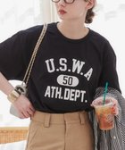 【ウィゴー/WEGO】の【ANGIE VINTAGE】カレッジロゴプリントTee 人気、トレンドファッション・服の通販 founy(ファニー) ファッション Fashion レディースファッション Fashion for Women トップス・カットソー Cut & Sew Tops シャツ・ブラウス・オフィスカジュアル Elegant Blouses & Button-Ups ロングTシャツ・Tシャツ Longline T-Shirts & Tees カットソー・ベーシックTシャツ Cut-and-Sewn Tops / Stretch Tees & Basics 春 Spring カットソー Cut and Sewn Top ショルダー Shoulder, Shoulder Strap シンプル Simple, Minimal トレンド Trend, Trending Now ドロップ Drop Shoulder, Dropped Style プリント Print, Printed Pattern S/S・春夏 SS, Spring/Summer, Warm Season 夏 Summer thumbnail 柄16|ID: prp329100004861460 ipo3291000000036031590