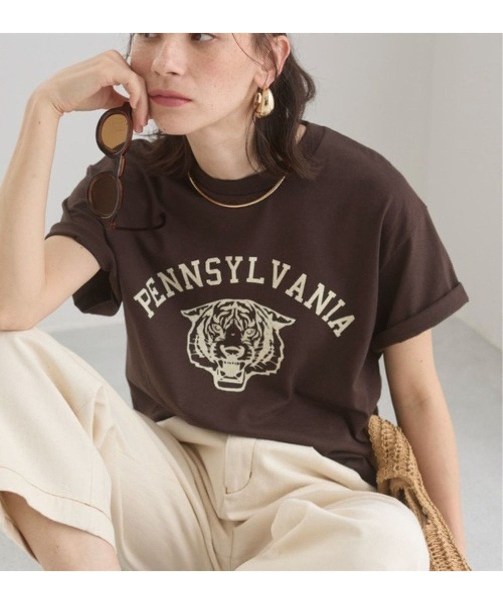 【ウィゴー/WEGO】の【ANGIE VINTAGE】カレッジロゴプリントTee インテリア・キッズ・メンズ・レディースファッション・服の通販 founy(ファニー) ファッション Fashion レディースファッション Fashion for Women トップス・カットソー Cut & Sew Tops シャツ・ブラウス・オフィスカジュアル Elegant Blouses & Button-Ups ロングTシャツ・Tシャツ Longline T-Shirts & Tees カットソー・ベーシックTシャツ Cut-and-Sewn Tops / Stretch Tees & Basics 春 Spring カットソー Cut and Sewn Top ショルダー Shoulder, Shoulder Strap シンプル Simple, Minimal トレンド Trend, Trending Now ドロップ Drop Shoulder, Dropped Style プリント Print, Printed Pattern S/S・春夏 SS, Spring/Summer, Warm Season 夏 Summer 柄23|ID: prp329100004861460 ipo3291000000036031608