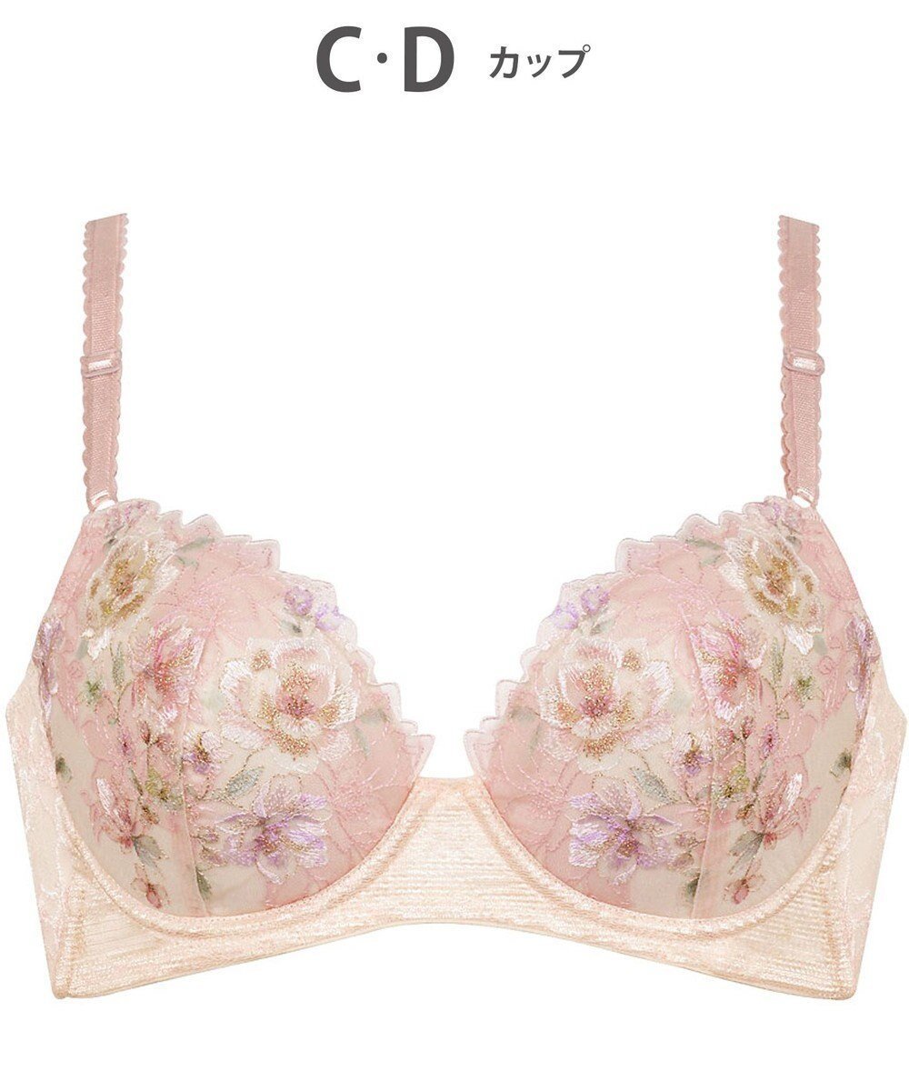 【ウィング/Wing】のブラジャー 背中の段差をスムージング 脇高設計 胸ふっくら 【後ろ姿きれいブラ】 ブラ KB2721 ウイング/ワコール インテリア・キッズ・メンズ・レディースファッション・服の通販 founy(ファニー) ファッション Fashion レディースファッション Fashion for Women アンダー Underwear Essentials なめらか Smooth, Silky Texture フラット Flat, Flat Shoes ブラジャー Bra, Lingerie ブロック Block, Solid Block Pattern レース Lace, Lace Fabric ワイヤー Wire, Wired Bra ベージュ|ID: prp329100004861464 ipo3291000000036031728