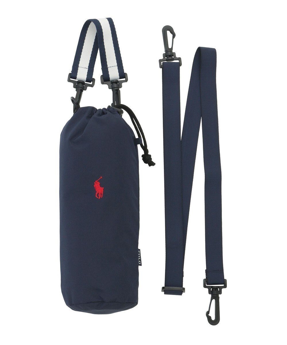 【ムーンバット/MOONBAT】のPOLO RALPH LAUREN ポロポニー刺繍 リップハンドル付ミニ傘袋 インテリア・キッズ・メンズ・レディースファッション・服の通販 founy(ファニー) 　ファッション　Fashion　レディースファッション　Fashion for Women　レイングッズ・傘・晴雨兼用傘　Umbrellas & Rain Gear　アイビー　Ivy Pattern　ニューヨーク　New York, NYC Style　ラップ　Wrap, Wrap Design　リップ　Lip, Lip Motif　傘　Umbrella, Parasol　ネイビーブルー|ID: prp329100004861465 ipo3291000000036031804