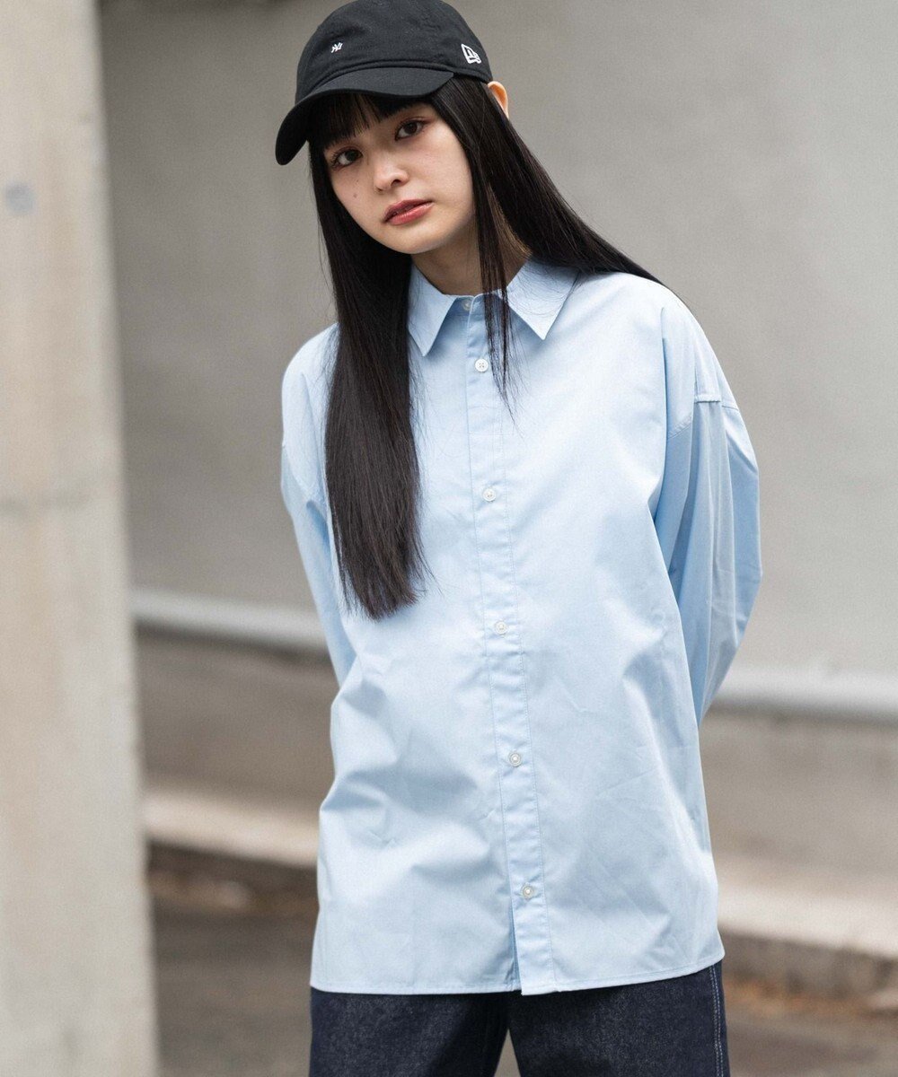 【ウィゴー/WEGO】の【ユニセックス着用ITEM/MLサイズ展開】クロップドブロードシャツ 人気、トレンドファッション・服の通販 founy(ファニー) 　ファッション　Fashion　レディースファッション　Fashion for Women　トップス・カットソー　Cut & Sew Tops　シャツ・ブラウス・オフィスカジュアル　Elegant Blouses & Button-Ups　インナー　Innerwear　春　Spring　秋　Autumn　カーゴパンツ　Cargo Pants, Utility Pants　シンプル　Simple, Minimal　ストライプ　Stripe, Striped Pattern　スマホ　Smartphone, Mobile Device　スラックス　Slacks, Dress Pants　タンク　Tank Top, Sleeveless Top　チェック　Check, Plaid, Tartan　デニム　Denim, Jeans Material　定番　Standard, Basic Item　長袖　Long Sleeve, Full Sleeve　パーカー　Hoodie, Parka　ベスト　Vest, Waistcoat　ベーシック　Basic, Essential　羽織　Haori, Light Jacket　メンズ　Men's, Menswear　無地　Plain, Solid Color　S/S・春夏　SS, Spring/Summer, Warm Season　おすすめ　Recommended / Our Picks　夏　Summer　 other-1|ID: prp329100004861480 ipo3291000000036032336