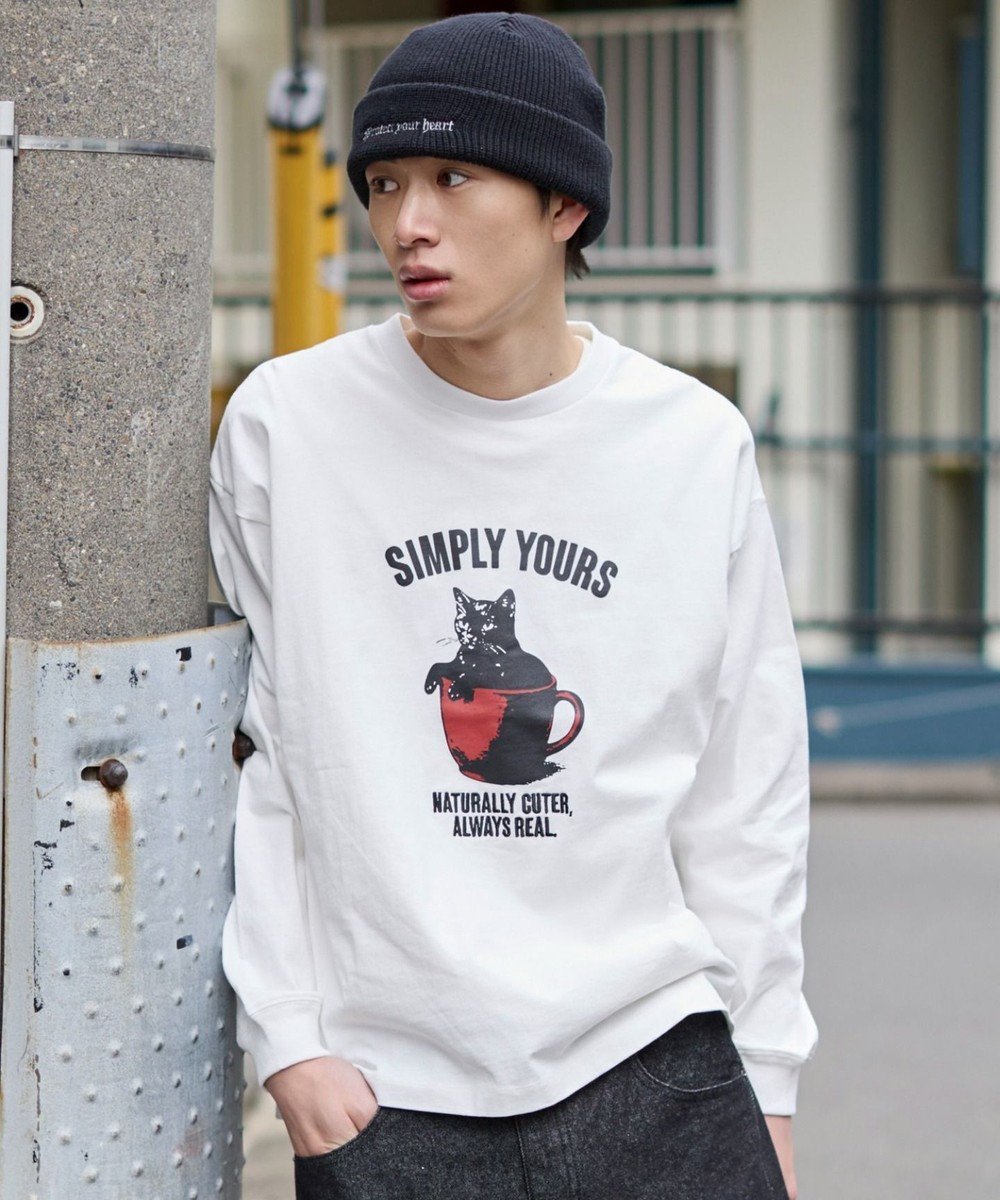 【ウィゴー/WEGO】のグラフィックBIG T(長袖) インテリア・キッズ・メンズ・レディースファッション・服の通販 founy(ファニー) ファッション Fashion レディースファッション Fashion for Women トップス・カットソー Cut & Sew Tops シャツ・ブラウス・オフィスカジュアル Elegant Blouses & Button-Ups ロングTシャツ・Tシャツ Longline T-Shirts & Tees カットソー・ベーシックTシャツ Cut-and-Sewn Tops / Stretch Tees & Basics インナー Innerwear 春 Spring 秋 Autumn カットソー Cut and Sewn Top カーゴパンツ Cargo Pants, Utility Pants グラフィック Graphic, Graphic Design シンプル Simple, Minimal スマホ Smartphone, Mobile Device デニム Denim, Jeans Material 長袖 Long Sleeve, Full Sleeve バランス Balance, Style Balance ビッグ Big, Oversized ベスト Vest, Waistcoat ボトム Bottoms, Lower Wear 半袖 Short Sleeve, Half Sleeve ロング Long, Long-Length ワイド Wide, Wide Fit ワンポイント One Point, Statement Accent S/S・春夏 SS, Spring/Summer, Warm Season おすすめ Recommended / Our Picks 夏 Summer ホワイト|ID: prp329100004861481 ipo3291000000036032373