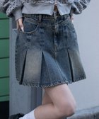【ウィゴー/WEGO】のデニムプリーツミニスカート 人気、トレンドファッション・服の通販 founy(ファニー) ファッション Fashion レディースファッション Fashion for Women スカート Skirts デニムスカート・カジュアルスカート Denim Skirts ミニスカート Mini Skirts 春 Spring 秋 Autumn ショート Short, Short Length ジャケット Jacket, Outerwear スウェット / スエット Sweatshirt, Sweatwear スニーカー Sneakers, Trainers スマホ Smartphone, Mobile Device セットアップ Set-Up, Coordinated Outfit ソックス Socks, Hosiery デニム Denim, Jeans Material ビッグ Big, Oversized プリーツ Pleats, Pleated ミニスカート Mini Skirt, Short Skirt ロング Long, Long-Length 冬 Winter / This Winter S/S・春夏 SS, Spring/Summer, Warm Season 夏 Summer thumbnail デニム中濃加工色|ID: prp329100004861482 ipo3291000000036032405