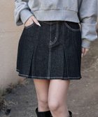 【ウィゴー/WEGO】のデニムプリーツミニスカート 人気、トレンドファッション・服の通販 founy(ファニー) ファッション Fashion レディースファッション Fashion for Women スカート Skirts デニムスカート・カジュアルスカート Denim Skirts ミニスカート Mini Skirts 春 Spring 秋 Autumn ショート Short, Short Length ジャケット Jacket, Outerwear スウェット / スエット Sweatshirt, Sweatwear スニーカー Sneakers, Trainers スマホ Smartphone, Mobile Device セットアップ Set-Up, Coordinated Outfit ソックス Socks, Hosiery デニム Denim, Jeans Material ビッグ Big, Oversized プリーツ Pleats, Pleated ミニスカート Mini Skirt, Short Skirt ロング Long, Long-Length 冬 Winter / This Winter S/S・春夏 SS, Spring/Summer, Warm Season 夏 Summer thumbnail デニムブラック|ID: prp329100004861482 ipo3291000000036032418