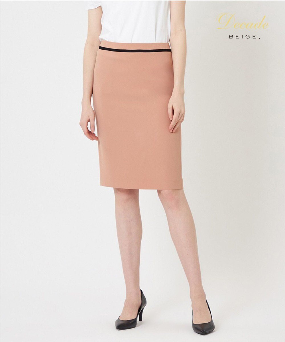 【ベイジ,/BEIGE,】のCINDY / タイトスカート インテリア・キッズ・メンズ・レディースファッション・服の通販 founy(ファニー) 　ファッション　Fashion　レディースファッション　Fashion for Women　スカート　Skirts　ウォッシャブル　Machine Washable　オケージョン　Occasion Wear　サテン　Satin, Glossy Fabric　ジャケット　Jacket, Outerwear　ストレッチ　Stretch, Stretchy Fabric　セットアップ　Set-Up, Coordinated Outfit　タイトスカート　Pencil Skirt, Tight Skirt　トリミング　Trimming, Decorative Edge　A/W・秋冬　Autumn/Winter　S/S・春夏　SS, Spring/Summer, Warm Season　おすすめ　Recommended / Our Picks　夏　Summer　ビジネス 仕事 通勤　Business / Work / Commuting　D.Nude×Black|ID: prp329100004861496 ipo3291000000036032775