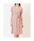 【ダックス/DAKS】のウールボイル フィット&フレア チェック ワンピース 人気、トレンドファッション・服の通販 founy(ファニー) ファッション Fashion レディースファッション Fashion for Women ワンピース Dresses エレガント 上品 Elegant チェック Check, Plaid, Tartan フィット Fit, Slim Fit フレア Flare, Flared リボン Ribbon, Bow 夏 Summer S/S・春夏 SS, Spring/Summer, Warm Season A/W・秋冬 Autumn/Winter 軽量 Lightweight, Ultra Light thumbnail ピンクチェック|ID: prp329100004861509 ipo3291000000036033107