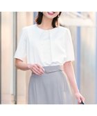 【エニィ スィス/any SiS】の【2WAY】サテン ブラウス 人気、トレンドファッション・服の通販 founy(ファニー) ファッション Fashion レディースファッション Fashion for Women トップス・カットソー Cut & Sew Tops シャツ・ブラウス・オフィスカジュアル Elegant Blouses & Button-Ups おすすめ Recommended / Our Picks サテン Satin, Glossy Fabric タイトスカート Pencil Skirt, Tight Skirt チャーム Charm, Pendant デニム Denim, Jeans Material フロント Front, Front Design メタル Metal, Metal Parts ワイド Wide, Wide Fit エレガント 上品 Elegant 夏 Summer 新作・新入荷 New Arrivals / New In 春 Spring S/S・春夏 SS, Spring/Summer, Warm Season ビジネス 仕事 通勤 Business / Work / Commuting thumbnail オフ|ID: prp329100004861513 ipo3291000000036033155