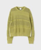 【ポール スミス/Paul Smith】のミックスパターン クルーネックニット 人気、トレンドファッション・服の通販 founy(ファニー) ファッション Fashion レディースファッション Fashion for Women トップス・カットソー Cut & Sew Tops ニット Knit Tops & Sweaters インナー Innerwear シンプル Simple, Minimal セーター Sweater, Knitwear デニム Denim, Jeans Material パターン Pattern, Design Print ミックス Mix, Mixed Style メッシュ Mesh, Net Fabric 夏 Summer S/S・春夏 SS, Spring/Summer, Warm Season A/W・秋冬 Autumn/Winter 鹿の子 Piqué, Kanoko Fabric thumbnail ライトイエロー|ID: prp329100004861515 ipo3291000000036033193