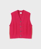 【ポール スミス/Paul Smith】のミックスパターン ニットベスト 人気、トレンドファッション・服の通販 founy(ファニー) ファッション Fashion レディースファッション Fashion for Women アウター Coat / Outerwear Collection トップス・カットソー Cut & Sew Tops ニット Knit Tops & Sweaters ベスト&ジレ / 重ね着スタイル Vests & Gilets パターン Pattern, Design Print ベスト Vest, Waistcoat ミックス Mix, Mixed Style エレガント 上品 Elegant 夏 Summer S/S・春夏 SS, Spring/Summer, Warm Season A/W・秋冬 Autumn/Winter thumbnail ローズ|ID: prp329100004861516 ipo3291000000036033219