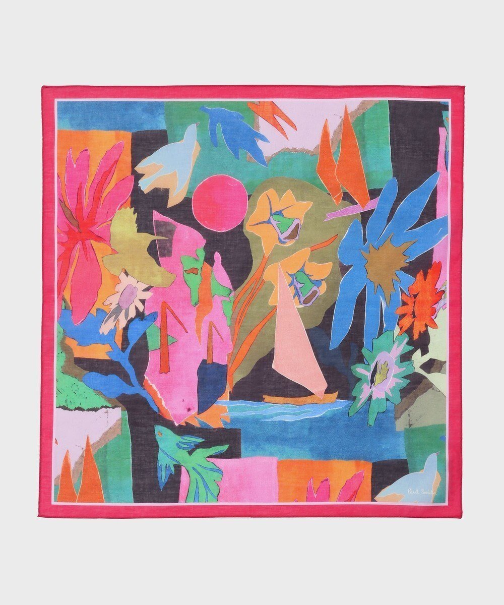 【ポール スミス/Paul Smith】のRiver Collage プリント ハンカチ 人気、トレンドファッション・服の通販 founy(ファニー) 　ファッション　Fashion　レディースファッション　Fashion for Women　ミニ財布・二つ折り財布　Wallets & Card Cases　おすすめ　Recommended / Our Picks　ギフト プレゼント　Gift / Present　スカーフ　Scarf, Neckwear　タオル　Towel, Bath Towel　ハンカチ　Handkerchief, Hanky　ハンド　Hand, Handmade　プリント　Print, Printed Pattern　ポケット　Pocket, Pocket Detail　ワンポイント　One Point, Statement Accent　財布　Wallet, Purse　 other-1|ID: prp329100004861518 ipo3291000000036033248