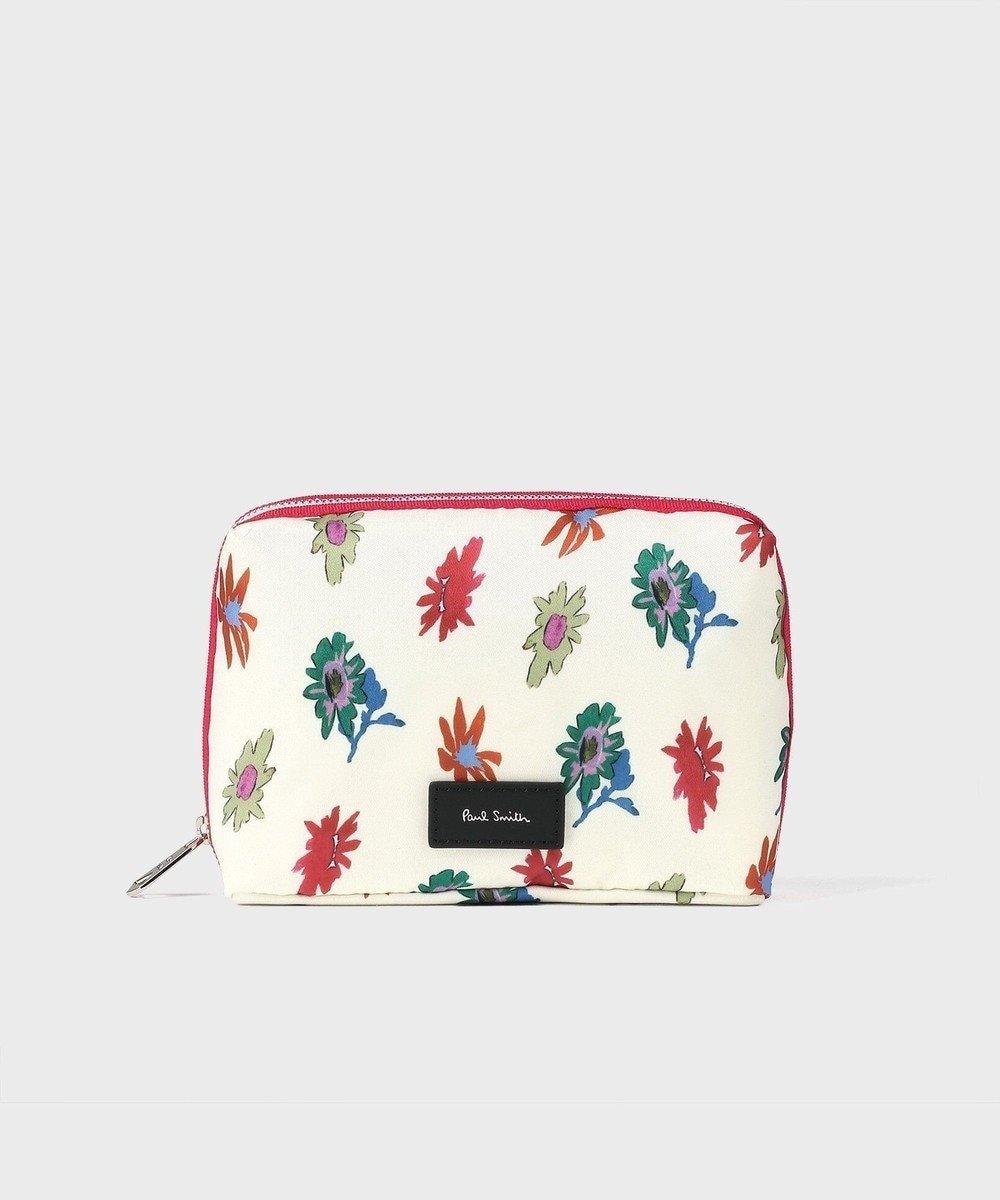 【ポール スミス/Paul Smith】のフラワープリント ポーチ インテリア・キッズ・メンズ・レディースファッション・服の通販 founy(ファニー) ファッション Fashion レディースファッション Fashion for Women ミニ財布・二つ折り財布 Wallets & Card Cases ポーチ&ミニバッグ Pouches & Mini Bags イエロー Yellow 春 Spring コレクション Collection, Seasonal Line コンパクト Compact, Small Size 軽量 Lightweight, Ultra Light シンプル Simple, Minimal 財布 Wallet, Purse バランス Balance, Style Balance フォルム Silhouette, Form フラワー Flower, Floral プリント Print, Printed Pattern ポーチ Pouch, Small Case ワーク Workwear, Utility Style S/S・春夏 SS, Spring/Summer, Warm Season おすすめ Recommended / Our Picks 夏 Summer エレガント 上品 Elegant ギフト プレゼント Gift / Present 2026年 2026 オフホワイト|ID: prp329100004861520 ipo3291000000036033288
