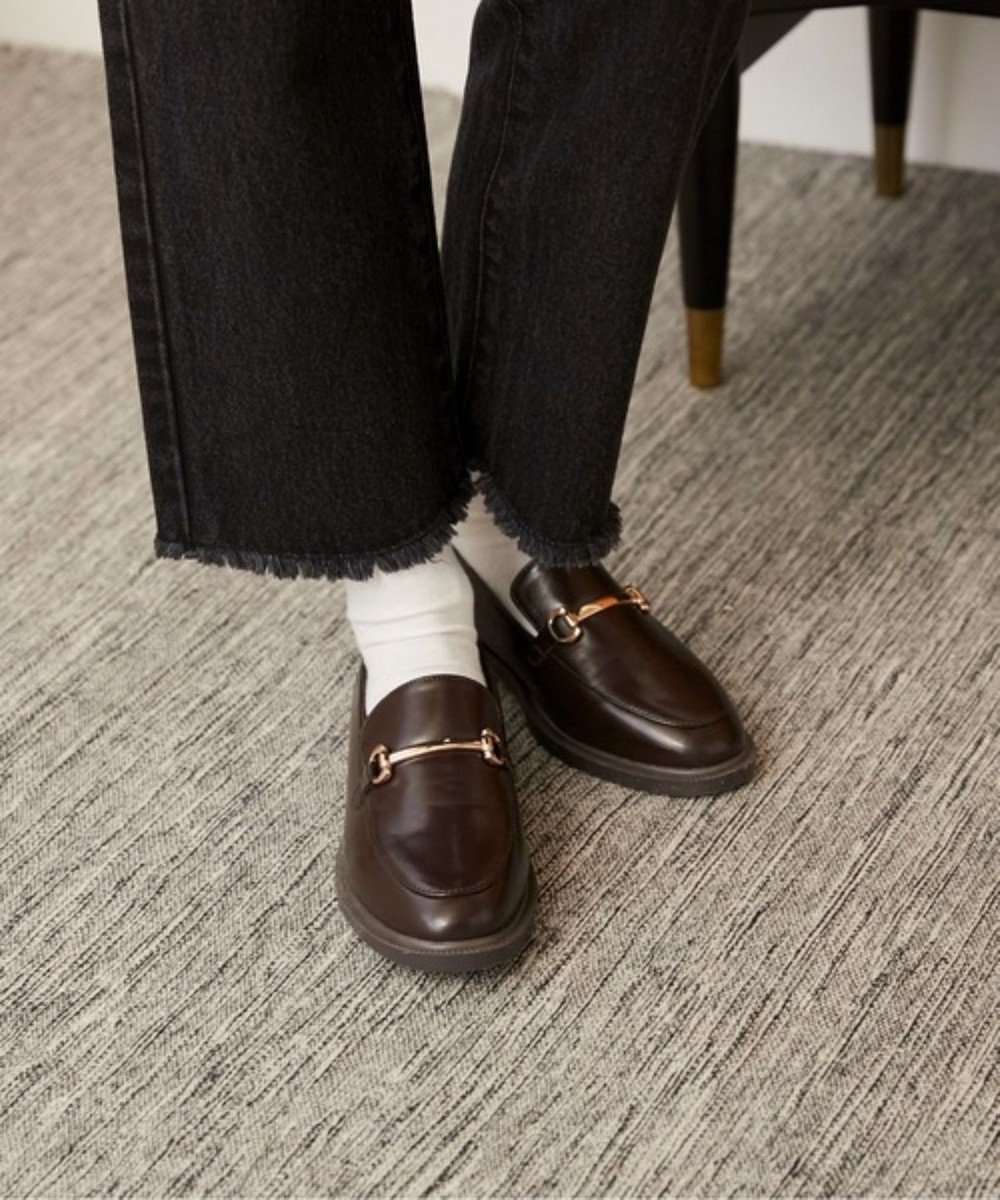 【ウィゴー/WEGO】の【ANGIE VINTAGE】ビットローファー/コインローファー インテリア・キッズ・メンズ・レディースファッション・服の通販 founy(ファニー) 　ファッション　Fashion　レディースファッション　Fashion for Women　クッション　Cushion, Throw Pillow　クラシカル　Classical, Vintage-Inspired　シルバー　Silver, Metallic Silver　シンプル　Simple, Minimal　スラックス　Slacks, Dress Pants　デニム　Denim, Jeans Material　トレンド　Trend, Trending Now　フェイクレザー　Faux Leather, PU Leather　フレア　Flare, Flared　ベーシック　Basic, Essential　マニッシュ　Mannish, Boyish　ミックス　Mix, Mixed Style　ワイド　Wide, Wide Fit　ダークブラウン|ID: prp329100004861521 ipo3291000000036033301