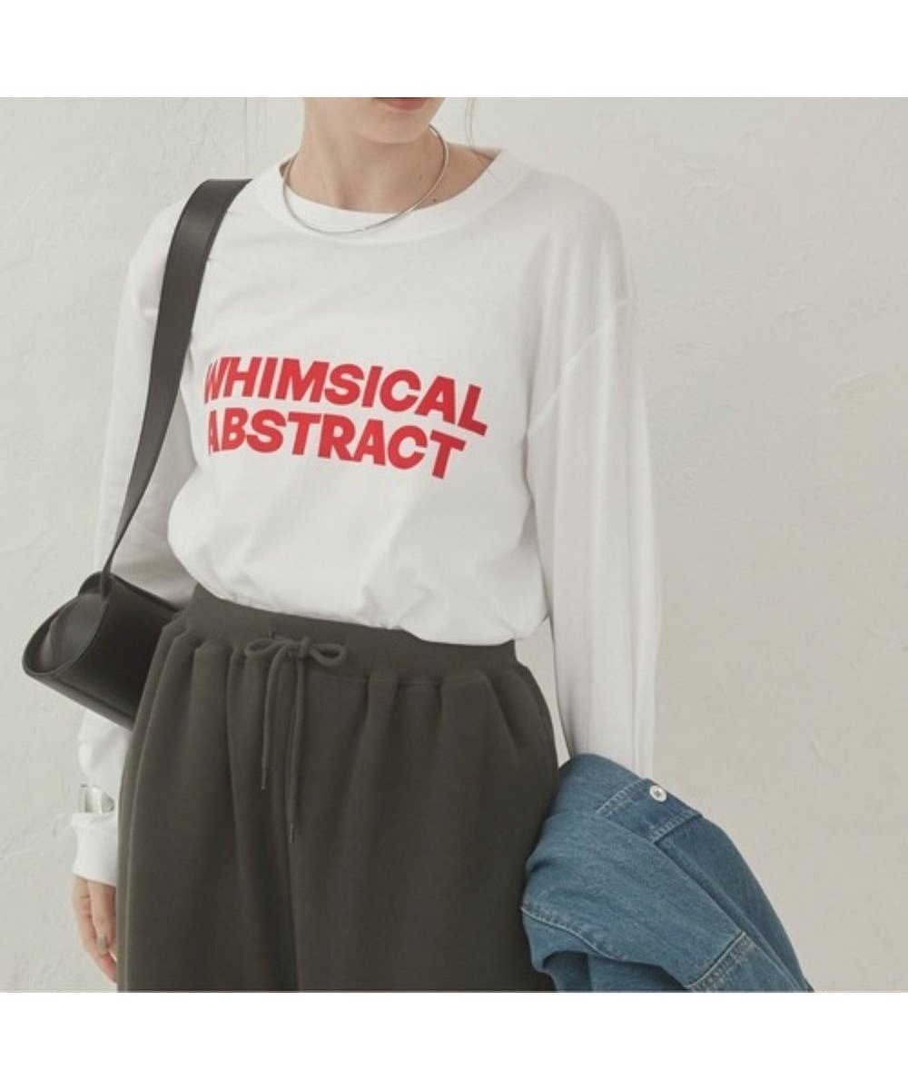 【ウィゴー/WEGO】の【ANGIE VINTAGE】フロッキープリントロゴロンT インテリア・キッズ・メンズ・レディースファッション・服の通販 founy(ファニー) 　ファッション　Fashion　レディースファッション　Fashion for Women　トップス・カットソー　Cut & Sew Tops　シャツ・ブラウス・オフィスカジュアル　Elegant Blouses & Button-Ups　ロングTシャツ・Tシャツ　Longline T-Shirts & Tees　カットソー・ベーシックTシャツ　Cut-and-Sewn Tops / Stretch Tees & Basics　インナー　Innerwear　カットソー　Cut and Sewn Top　シンプル　Simple, Minimal　ジャケット　Jacket, Outerwear　スウェット / スエット　Sweatshirt, Sweatwear　トレンド　Trend, Trending Now　人気　Popular, Best Seller　プリント　Print, Printed Pattern　ボックス　Boxy, Box Shape　ポロシャツ　Polo Shirt, Collared Tee　半袖　Short Sleeve, Half Sleeve　メンズ　Men's, Menswear　無地　Plain, Solid Color　A/W・秋冬　Autumn/Winter　おすすめ　Recommended / Our Picks　柄15|ID: prp329100004861522 ipo3291000000036033356