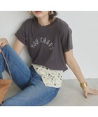 【ウィゴー/WEGO】の【ANGIE VINTAGE】スラブ天竺ロゴプリントTシャツ 人気、トレンドファッション・服の通販 founy(ファニー) ファッション Fashion レディースファッション Fashion for Women トップス・カットソー Cut & Sew Tops シャツ・ブラウス・オフィスカジュアル Elegant Blouses & Button-Ups ロングTシャツ・Tシャツ Longline T-Shirts & Tees カットソー・ベーシックTシャツ Cut-and-Sewn Tops / Stretch Tees & Basics インナー Innerwear ヴィンテージ Vintage Style 春 Spring カットソー Cut and Sewn Top シアー Sheer, See-Through シンプル Simple, Minimal スマホ Smartphone, Mobile Device トレンド Trend, Trending Now 定番 Standard, Basic Item プリント Print, Printed Pattern ベーシック Basic, Essential ポケット Pocket, Pocket Detail 半袖 Short Sleeve, Half Sleeve ミックス Mix, Mixed Style S/S・春夏 SS, Spring/Summer, Warm Season おすすめ Recommended / Our Picks 夏 Summer 2025年 2025 2025春夏・S/S Spring/Summer 2025 SS25 thumbnail ブラック中濃色|ID: prp329100004861525 ipo3291000000036033490