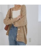 【ウィゴー/WEGO】の【ANGIE VINTAGE】リボンヤーンVネックニットカーディガン 人気、トレンドファッション・服の通販 founy(ファニー) ファッション Fashion レディースファッション Fashion for Women トップス・カットソー Cut & Sew Tops ニット Knit Tops & Sweaters カーディガン・羽織り Layered Style Cardigans Vネックトップス V-Neck Tops / V-Cut Neckline Shirts 春 Spring カーディガン Cardigan, Knitwear キャミソール Camisole, Spaghetti Strap Top クラシカル Classical, Vintage-Inspired ジャケット Jacket, Outerwear スニーカー Sneakers, Trainers スパンコール Sequins, Sequin Embellishment スマホ Smartphone, Mobile Device スラックス Slacks, Dress Pants タンク Tank Top, Sleeveless Top タートルネック Turtleneck, High Neck デニム Denim, Jeans Material トレンド Trend, Trending Now フォーマル Formal, Dressy ベーシック Basic, Essential ポケット Pocket, Pocket Detail ミックス Mix, Mixed Style ロング Long, Long-Length A/W・秋冬 Autumn/Winter S/S・春夏 SS, Spring/Summer, Warm Season おすすめ Recommended / Our Picks 夏 Summer エレガント 上品 Elegant thumbnail ライトベージュ|ID: prp329100004861526 ipo3291000000036033515