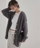 【ウィゴー/WEGO】の【ANGIE VINTAGE】リボンヤーンVネックニットカーディガン 人気、トレンドファッション・服の通販 founy(ファニー) ファッション Fashion レディースファッション Fashion for Women トップス・カットソー Cut & Sew Tops ニット Knit Tops & Sweaters カーディガン・羽織り Layered Style Cardigans Vネックトップス V-Neck Tops / V-Cut Neckline Shirts 春 Spring カーディガン Cardigan, Knitwear キャミソール Camisole, Spaghetti Strap Top クラシカル Classical, Vintage-Inspired ジャケット Jacket, Outerwear スニーカー Sneakers, Trainers スパンコール Sequins, Sequin Embellishment スマホ Smartphone, Mobile Device スラックス Slacks, Dress Pants タンク Tank Top, Sleeveless Top タートルネック Turtleneck, High Neck デニム Denim, Jeans Material トレンド Trend, Trending Now フォーマル Formal, Dressy ベーシック Basic, Essential ポケット Pocket, Pocket Detail ミックス Mix, Mixed Style ロング Long, Long-Length A/W・秋冬 Autumn/Winter S/S・春夏 SS, Spring/Summer, Warm Season おすすめ Recommended / Our Picks 夏 Summer エレガント 上品 Elegant thumbnail ブラック中濃色|ID: prp329100004861526 ipo3291000000036033525