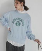 【ウィゴー/WEGO】の【ANGIE VINTAGE】ピグメントカレッジロゴショートスウェット 人気、トレンドファッション・服の通販 founy(ファニー) ファッション Fashion レディースファッション Fashion for Women トップス・カットソー Cut & Sew Tops レディースパーカー・カジュアルフーディー Casual Hoodies & Sweatshirts スウェット・クルーネックトップス Sweatshirts & Crewnecks / Relaxed Fit Sweat Tops ヴィンテージ Vintage Style 春 Spring クロップド Cropped, Short Length ショート Short, Short Length スウェット / スエット Sweatshirt, Sweatwear スマホ Smartphone, Mobile Device スラックス Slacks, Dress Pants タンブラー Tumbler, Travel Mug デニム Denim, Jeans Material トレンド Trend, Trending Now 定番 Standard, Basic Item バランス Balance, Style Balance パターン Pattern, Design Print ビッグ Big, Oversized フェミニン Feminine, Girly フリル Frill, Ruffle プリント Print, Printed Pattern ベーシック Basic, Essential ボトム Bottoms, Lower Wear ミックス Mix, Mixed Style ロング Long, Long-Length S/S・春夏 SS, Spring/Summer, Warm Season おすすめ Recommended / Our Picks 夏 Summer 2025年 2025 thumbnail サックス|ID: prp329100004861527 ipo3291000000036033552
