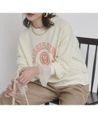 【ウィゴー/WEGO】の【ANGIE VINTAGE】ピグメントカレッジロゴショートスウェット 人気、トレンドファッション・服の通販 founy(ファニー) ファッション Fashion レディースファッション Fashion for Women トップス・カットソー Cut & Sew Tops レディースパーカー・カジュアルフーディー Casual Hoodies & Sweatshirts スウェット・クルーネックトップス Sweatshirts & Crewnecks / Relaxed Fit Sweat Tops ヴィンテージ Vintage Style 春 Spring クロップド Cropped, Short Length ショート Short, Short Length スウェット / スエット Sweatshirt, Sweatwear スマホ Smartphone, Mobile Device スラックス Slacks, Dress Pants タンブラー Tumbler, Travel Mug デニム Denim, Jeans Material トレンド Trend, Trending Now 定番 Standard, Basic Item バランス Balance, Style Balance パターン Pattern, Design Print ビッグ Big, Oversized フェミニン Feminine, Girly フリル Frill, Ruffle プリント Print, Printed Pattern ベーシック Basic, Essential ボトム Bottoms, Lower Wear ミックス Mix, Mixed Style ロング Long, Long-Length S/S・春夏 SS, Spring/Summer, Warm Season おすすめ Recommended / Our Picks 夏 Summer 2025年 2025 thumbnail ホワイトアイボリー|ID: prp329100004861527 ipo3291000000036033559